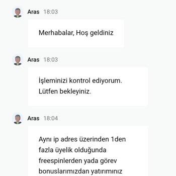Hesabımdaki Bakiye Asılsız IP Gerekçesiyle Silindi