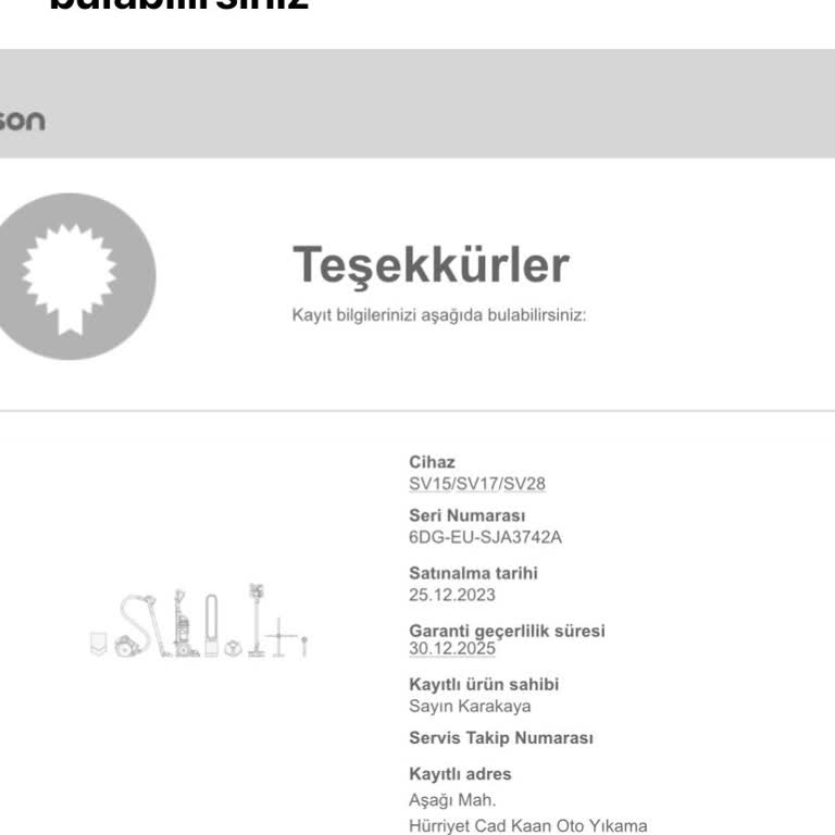 Dyson V11 Süpürge Açılırken Kendiliğinden Kapanıyor