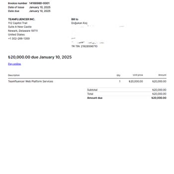 Teamfluencer Kampanyasında Eksik Hizmet Ve İade Sorunu