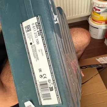 Kırıcı Delici Matkap Kusurlu Ve Kötü Paketlenmiş Geldi