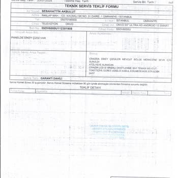 Garanti Kapsamındaki Televizyonum Haksız Yere Garanti Dışı Bırakıldı