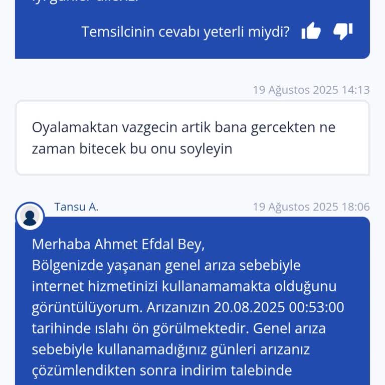 Günlerdir Süren İnternet Kesintisi Ve Cevapsız Kalan Mağduriyet