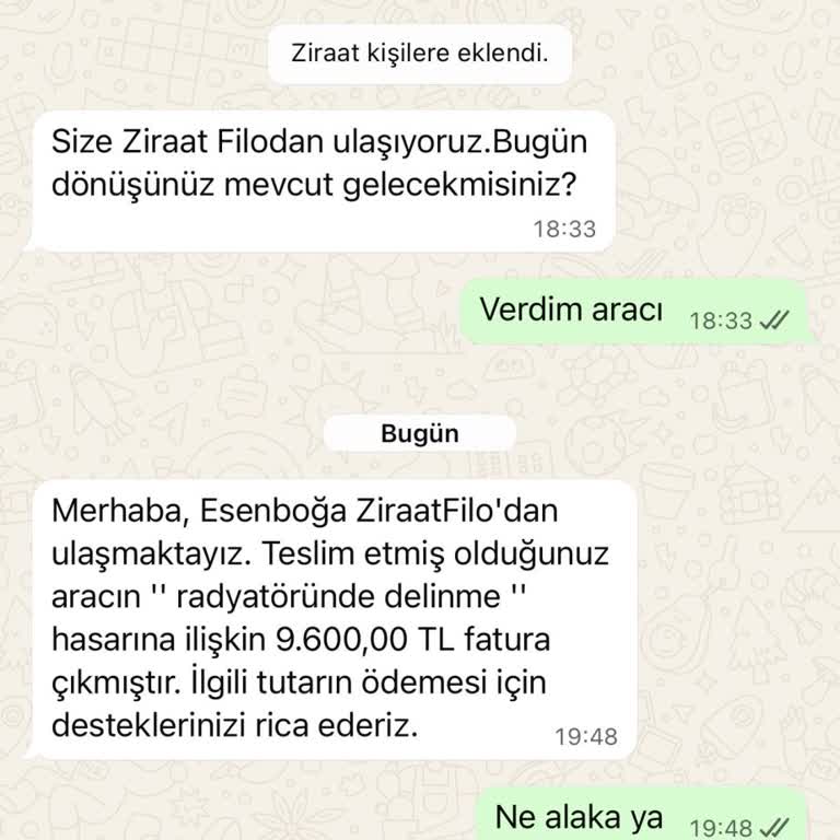 Haksız Radyatör Hasarı Talebi Ve Şüpheli Fatura Süreci