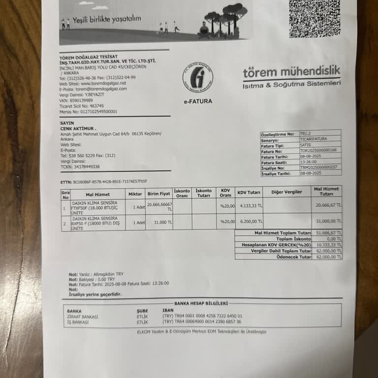 Daikin Klima Kurulumunda İlgisizlik Ve Bilgi Eksikliği Mağduriyet Yaşadım