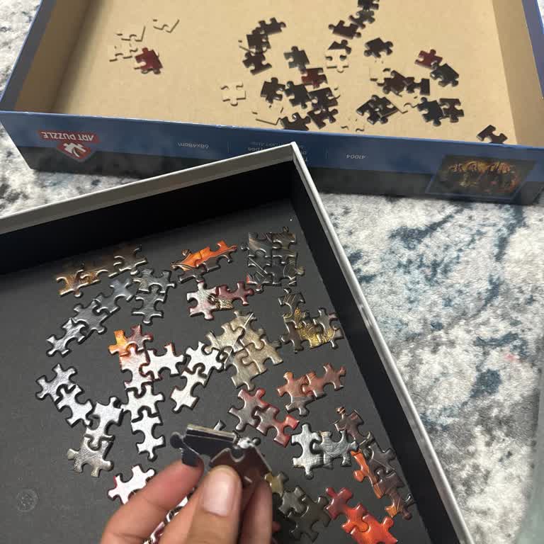 Yeni Alınan Puzzle Parça Ve Baskı Hatasıyla Kullanılamaz Durumda