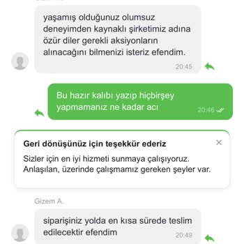 Köfteci Yusuf Paket Siparişim Defalarca Teslim Edilmedi, Bilgilendirme De Yapılmadı