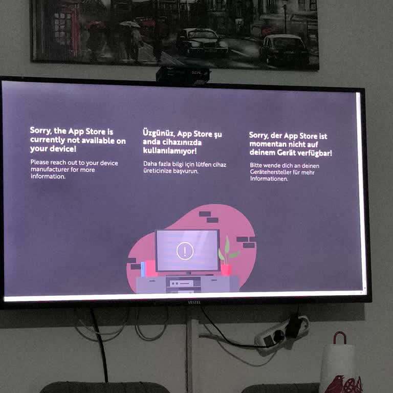 Vestel Televizyonumda App Store Uygulaması Açılmıyor, Çözüm Bekliyorum