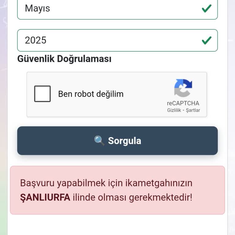 Şanlıurfa Büyükşehir Belediyesi Bereket Kart Başvurusunda Yaşanan Sorun Ve İhtiyaç