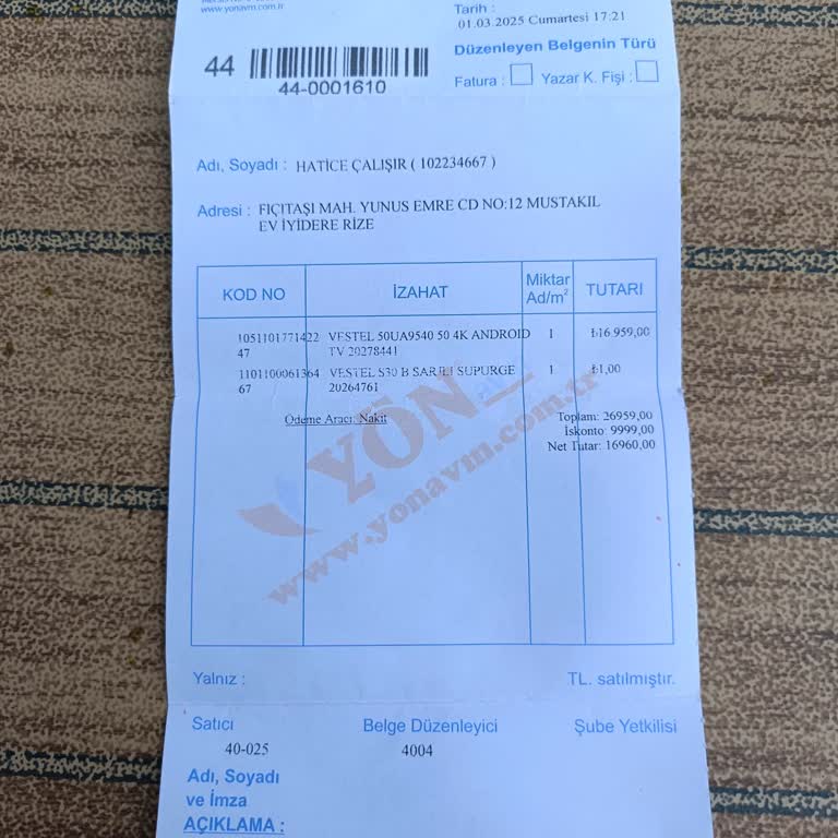 Kampanyalı Süpürge Yerine Düşük Değerli Ürün Verildi Mağdur Oldum