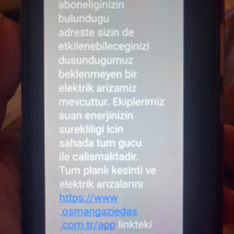 Bana Ait Olmayan Elektrik Aboneliği İçin Sürekli Bilgilendirme Mesajları Alıyorum