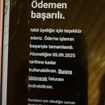 İptal Ettiğim Üyelikten Haksız Yere Ücret Çekilmeye Devam Ediyor