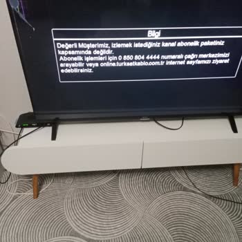 Garanti Kapsamındaki Televizyonumun Ekranında Leke Oluştu Servis Çözüm Sunmuyor