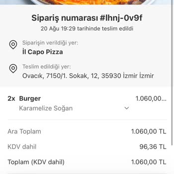 Geç Teslimat Ve Pişmemiş Hamburgerler İçin Çözüm Bulamıyorum