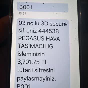 Pegasus Bilet İadesinde Haksız Kesinti Ve Bilgilendirme Eksikliği