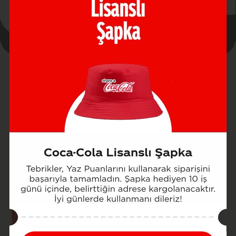Kazandığım Coca-Cola Şapkam Bir Aydır Gönderilmiyor, Müşteri Hizmetlerine Ulaşamıyorum