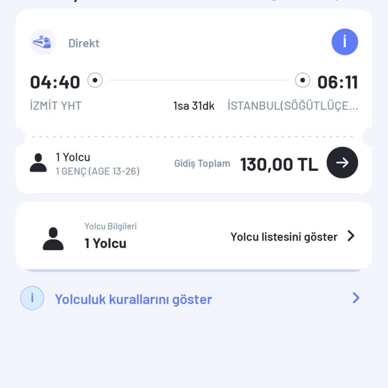 YHT Gecikmesi Nedeniyle Mağduriyet Ve Bilet İadesi Talebi