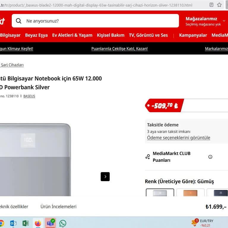 Kampanyalı Powerbank Siparişim Sistem Tarafından Haksızca İptal Edildi