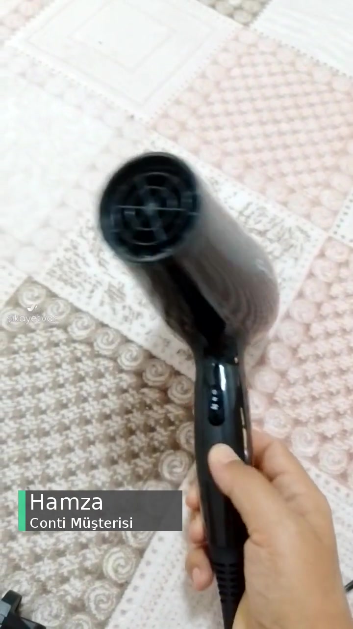 Conti Saç Kurutma Makinesi Hüsranı! videonun kapak resmi