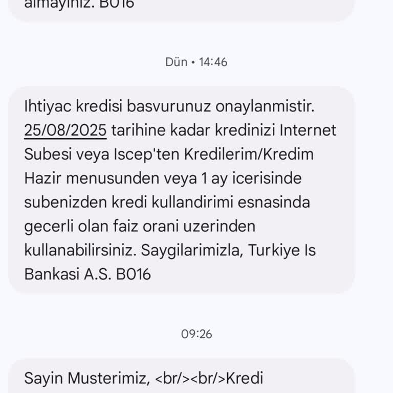 Onaylanan Kredi Aniden Reddedildi, Açıklama Yapılmıyor!