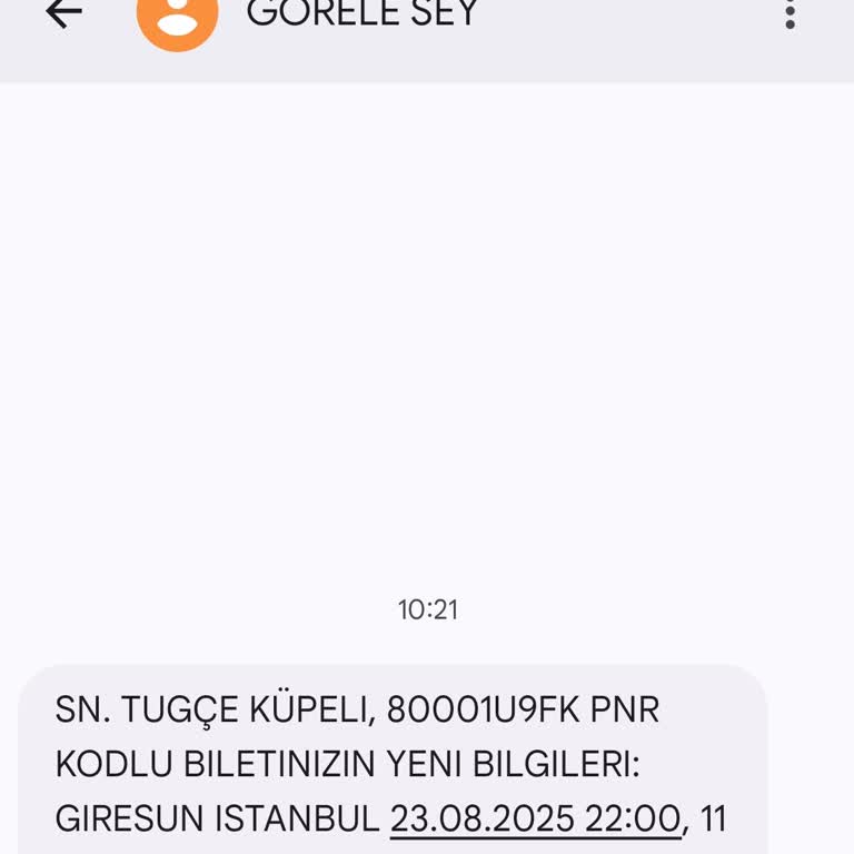 Bilgi Verilmeden Koltuk Değişikliği Ve Mağduriyet