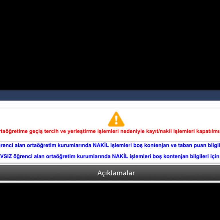 Nakil Sistemi Hatası Nedeniyle Mağduriyet Ve Belirsizlik Yaşıyoruz