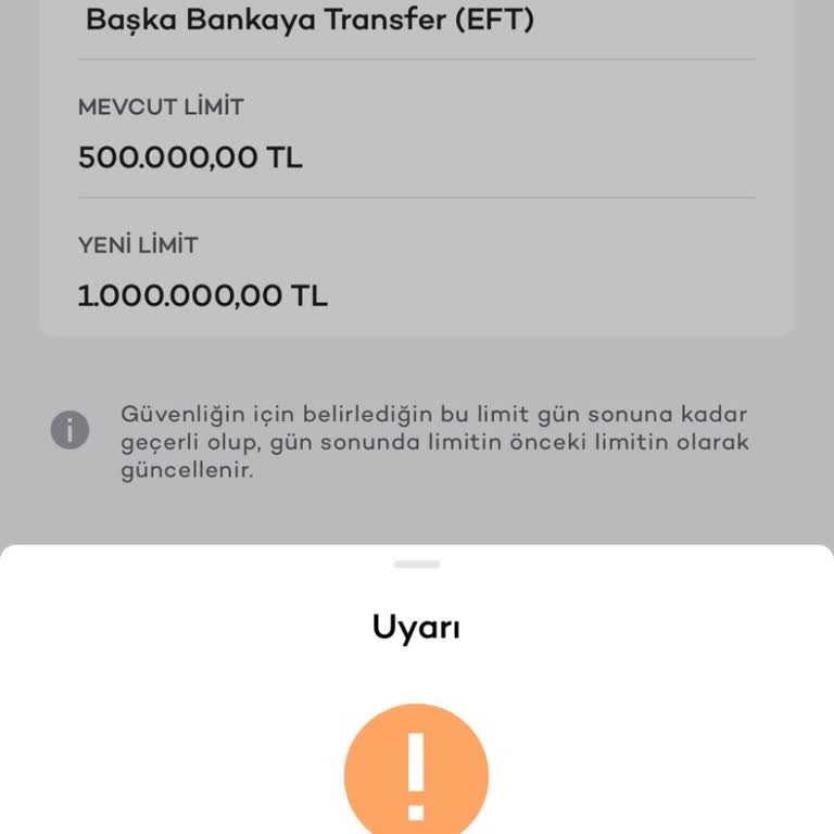 EFT/Havale Limit Artışı İçin Şube Ve Müşteri Hizmetlerinden Sonuç Alamadım