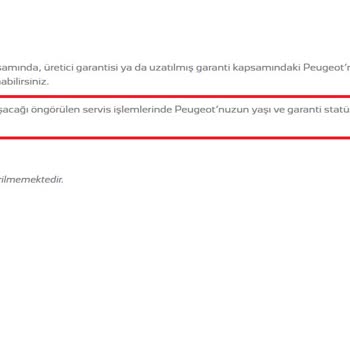 Peugeot Resmi Taahhüdüne Uymayarak Ücretsiz İkame Araç Sağlamadı, Mağduriyetimi Gidermedi