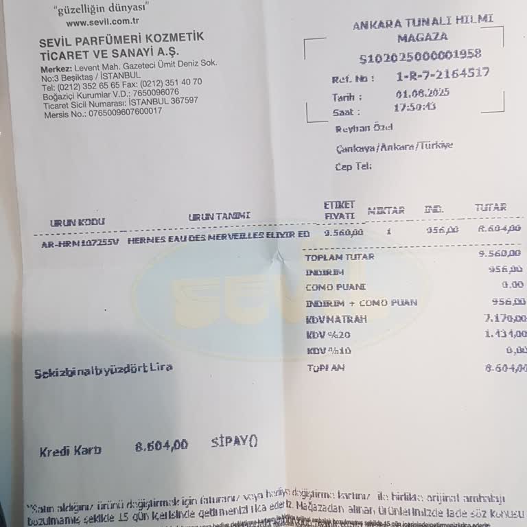 Aldığım Parfüm Sızdırıyor, Hızlı Çözüm Sunulmadı