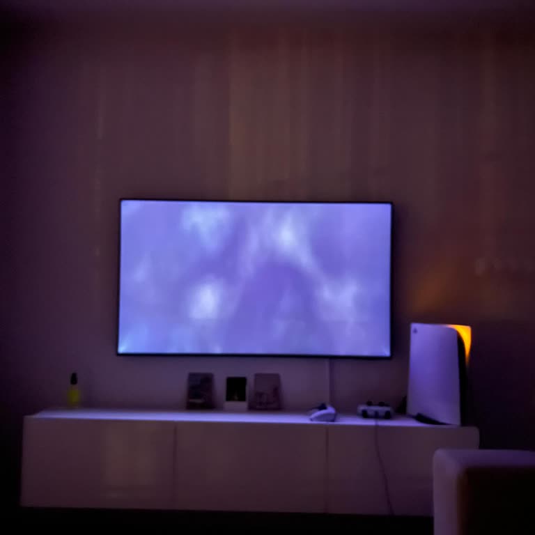 Yeni Aldığım Samsung Televizyonda Ekranda Morumsu Ve Bulanık Görüntü Sorunu