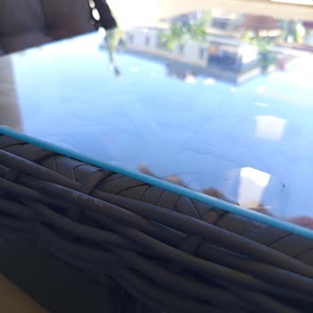 Rattan Oturma Grubu Minderleri Renk Solması Ve Yanlış Cam Gönderimi