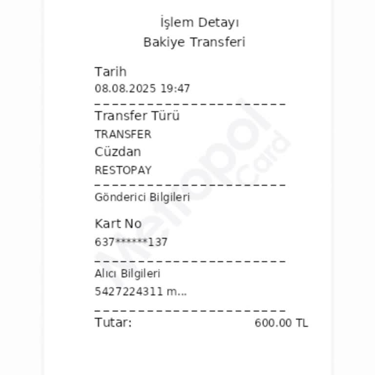 Yanlış Kişiye Bakiye Gönderimi Sonrası Mağduriyet Ve İletişim Sorunu