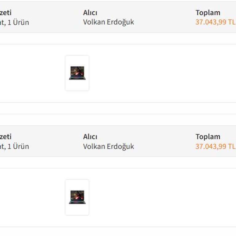 Aynı Ürünü İki Kez Sipariş Ettim İkisinde De Kargo Hasarlı Diyerek Teslim Edilmedi