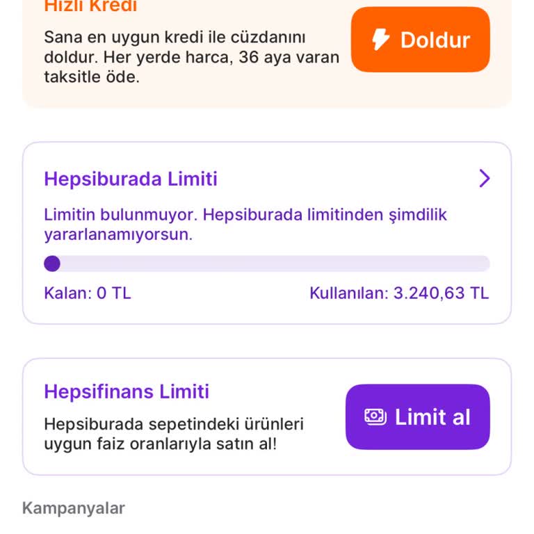 Taksit Limitim Düzenli Ödememe Rağmen İptal Edildi Ve Bilgilendirme Yapılmadı