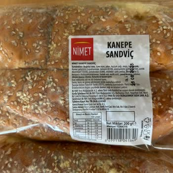 Son Kullanma Tarihi Geçmemiş Kanepe Sandviç Küflendi Açıklama Bekliyorum