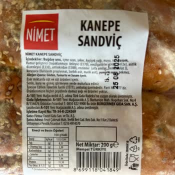 Son Kullanma Tarihi Geçmemiş Kanepe Sandviç Küflendi Açıklama Bekliyorum