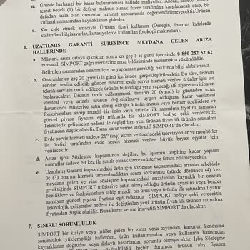 Ek Garanti İçin Ödediğim Ücret Boşa Gitti, Vestel Mağduriyetimi Çözmüyor