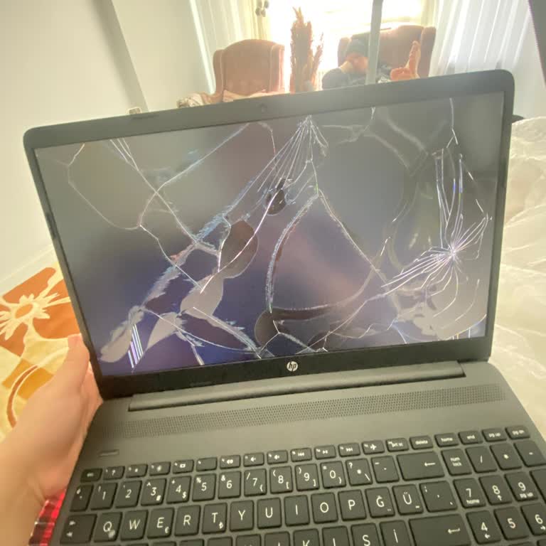 My HP RTL8852AE Computer Was Delivered to Me With a Broken Screen