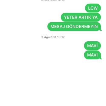 İptal Talebine Rağmen LCW'den Sürekli SMS Alıyorum