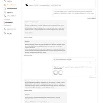 Garanti Dışı Ürün Ve Kayıp Kargo Mağduriyeti