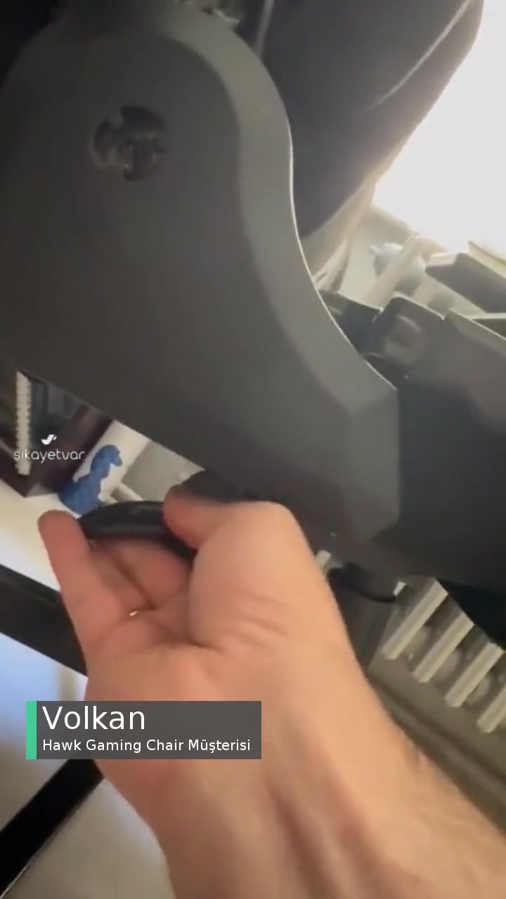 Hawk Gaming Chair FAB V4-Koltuğun Yükseklik Ayarını Yapan Kol Bozuldu videonun kapak resmi
