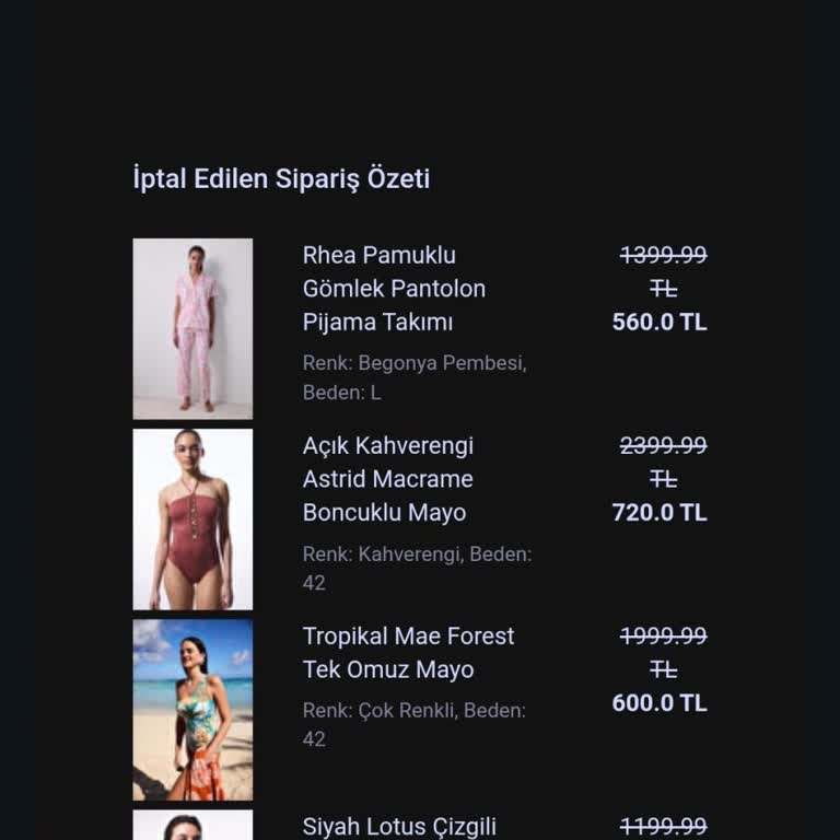 Siparişin Nedensiz İptali Ve Eksik Ürün Teslimatı Mağduriyeti