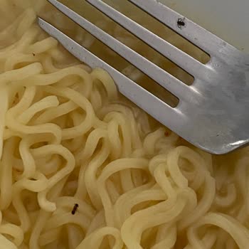 Noodle Ürününde Böcek Çıkması Nedeniyle Sağlık Ve Hijyen Endişesi