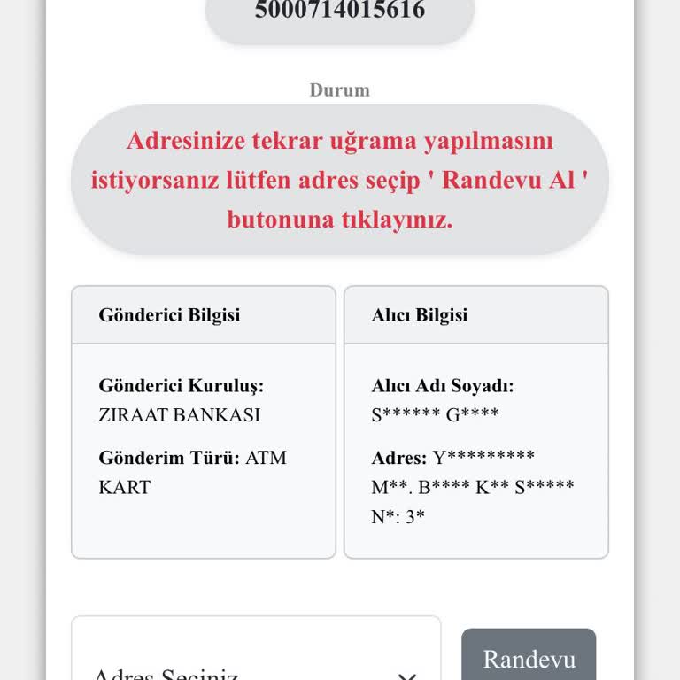 Kuryenet Kartımı İki Gündür Teslim Etmiyor Mağdurum