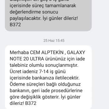 İade Edilmeyen 23.000 TL Ve Cevapsız Kalan İletişim Talepleri