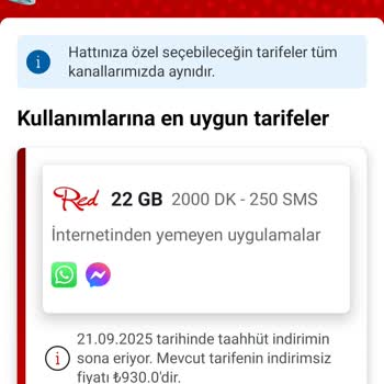 Vodafone Taahhüt Bitiminde Uygun Teklif Sunulmaması Ve Mevcut Müşteriye Avantaj Verilmemesi