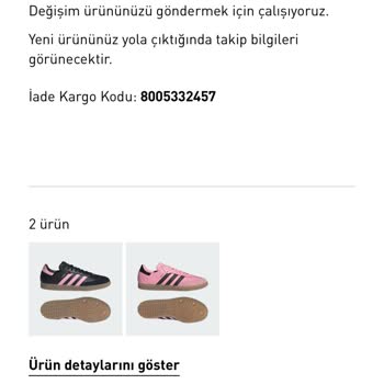 Adidas Değişim Sürecindeki Gecikme Ve İlgisizlik Mağduriyet Yaşattı
