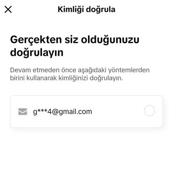 TikTok Hesabıma Erişemiyorum E-posta Doğrulaması Engelliyor