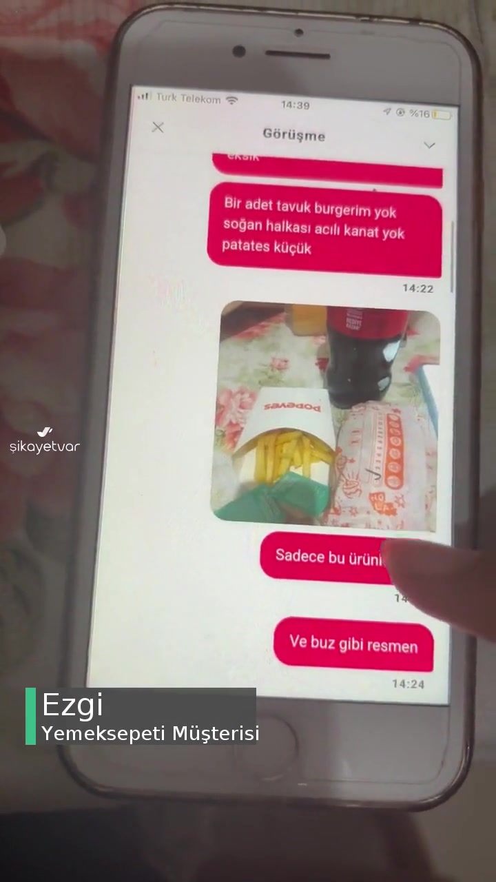 Yemeksepeti Eksik Ürün Geldi videonun kapak resmi