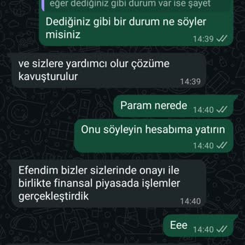 Çekim Talebim Sonrası Hesabımdaki Para Kayboldu Ve İade Alamıyorum