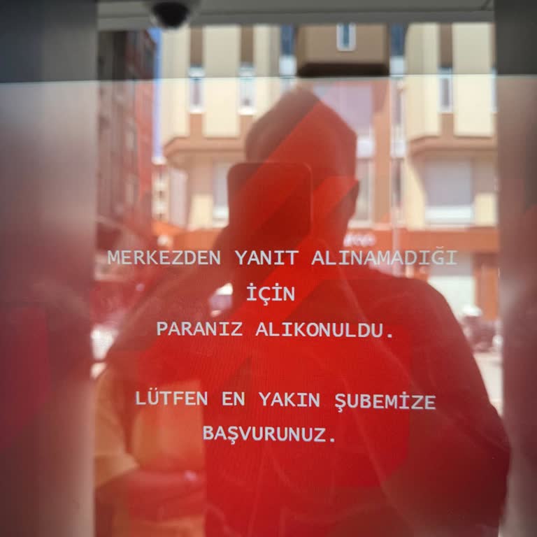 ATM'de Alıkonulan Param 6 Gündür İade Edilmiyor!